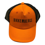 Bikkembergs Berretto Bicolore con Logo per Bambino BK2459 ARANCIONE BiKKEMBERGS 