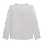 Guess Shirt Girocollo Tinta Unita con Stampa per Bambino N4RI01K8HM4 BIANCO GUESS 