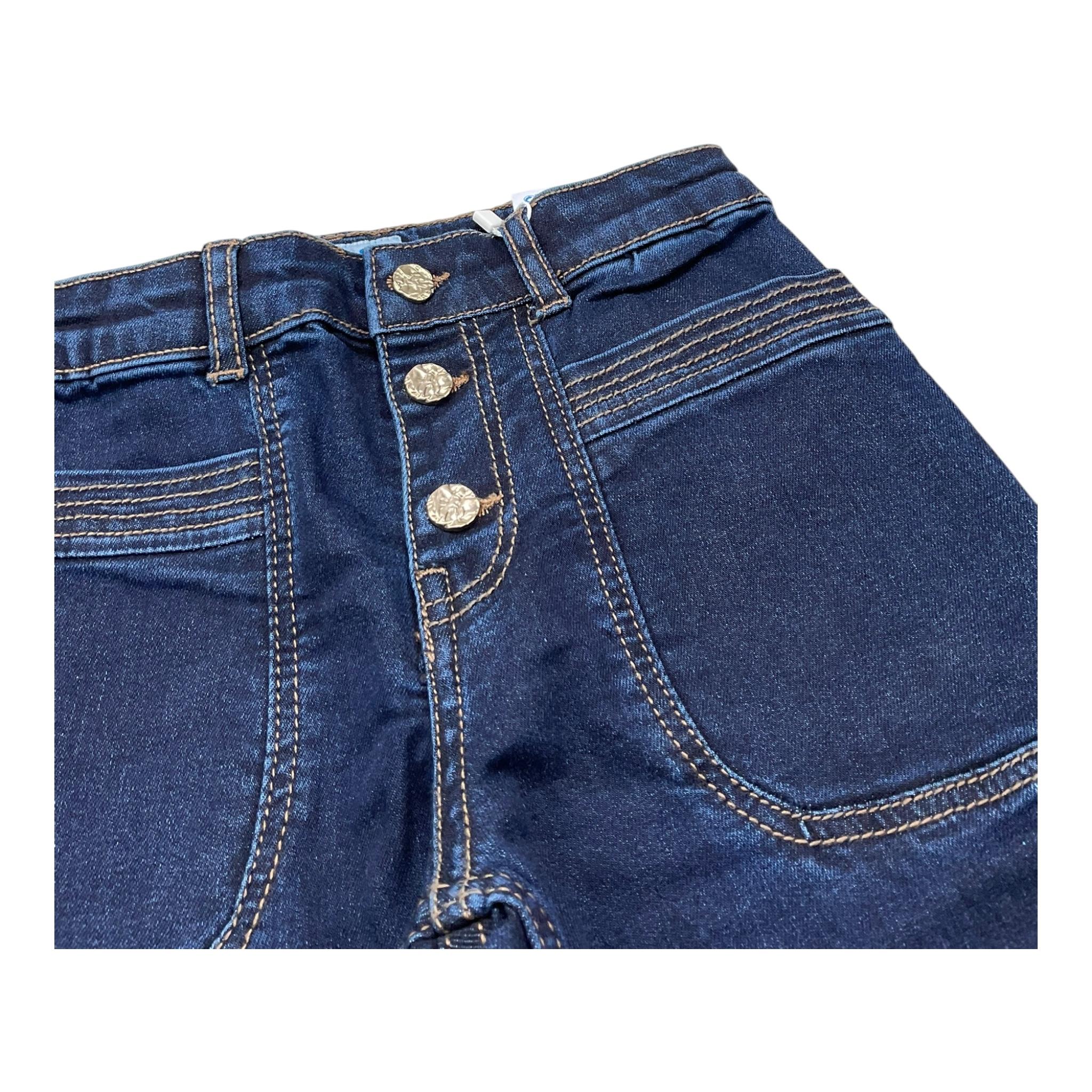 MAYORAL jeans tinta unita modello palazzo Blu per Bambina 4547X BLU MAYORAL 