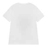Guess T-Shirt Girocollo Tinta Unita Con Stampa Bianco Per Neonato