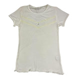 La Perla T-Shirt Intima Tinta Unita Con Fantasia Bianco Per Bambina