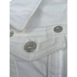 Dsquared2 Giubbino Tinta Unita In Denim per Neonato DQ1765 BIANCO DSQUARED2 