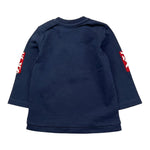 Stg Shirt Girocollo Tinta Unita con Stampa per Neonato SG7728 BLU STG 