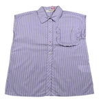 Vicolo Camicia Giromanica tinta unita con Taschino Lilla per Bambina 3146C0779 LILLA VICOLO 