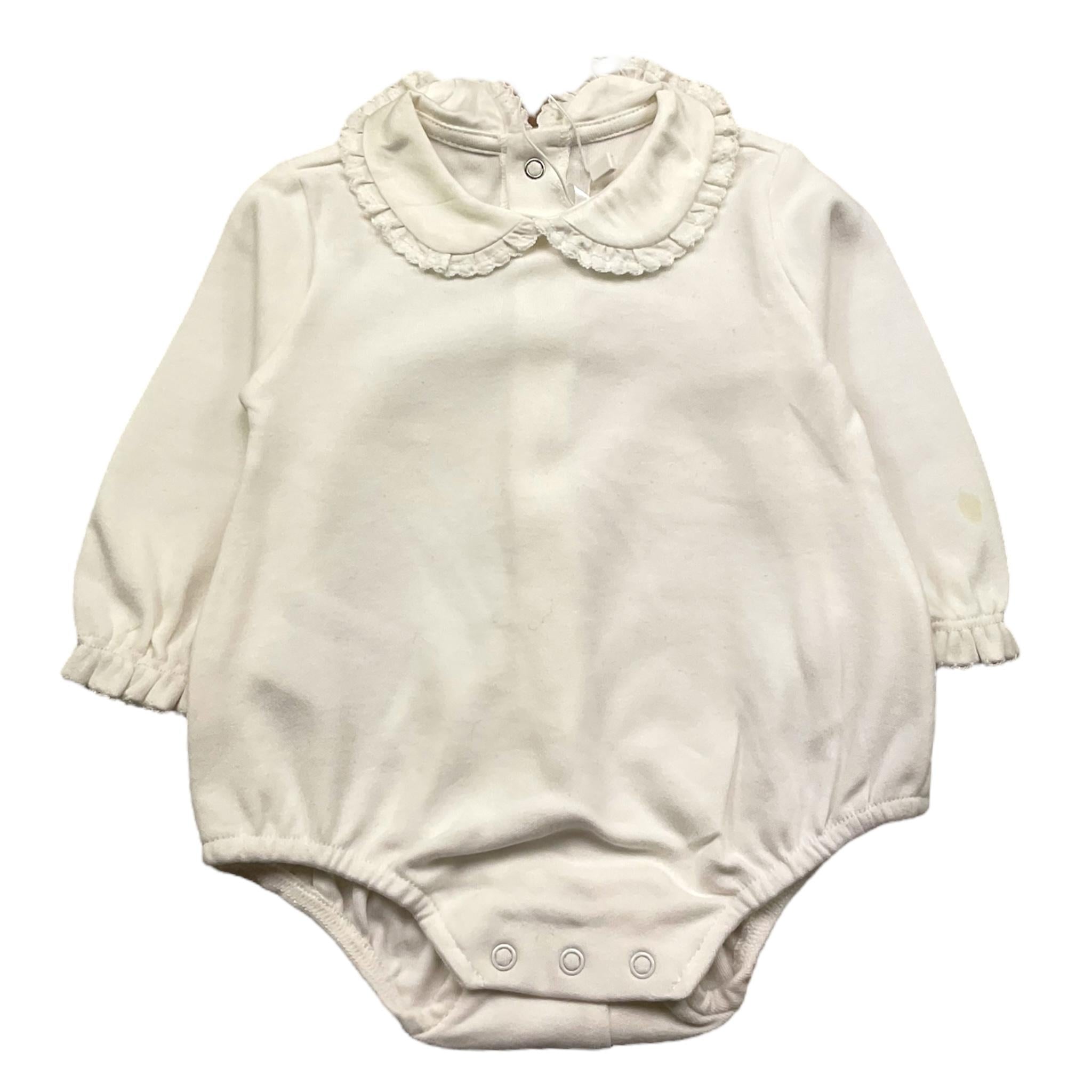 MAYORAL body camicia manica lunga tinta unita Bianco per Neonata 2701 BIANCO MAYORAL 