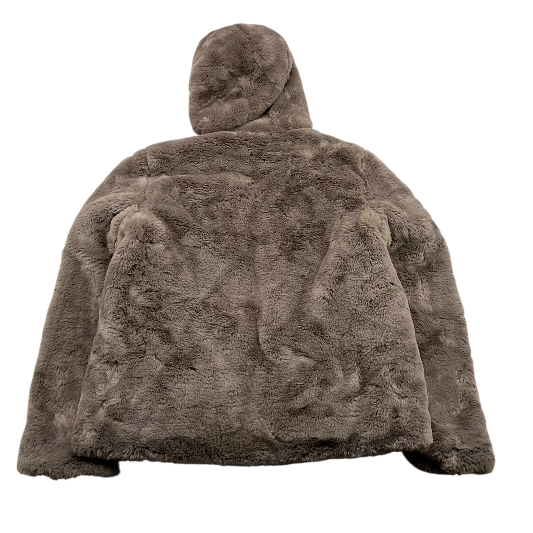 SUNS  giubbino tinta unita reversibile in pelliccia Beige per Bambina GBS5355DX BEIGE SUNS 