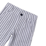 Sarabanda Bermuda Bicolore con Fantasia A Righe per Neonato 0B152N BIANCO/GRIGIO SARABANDA 