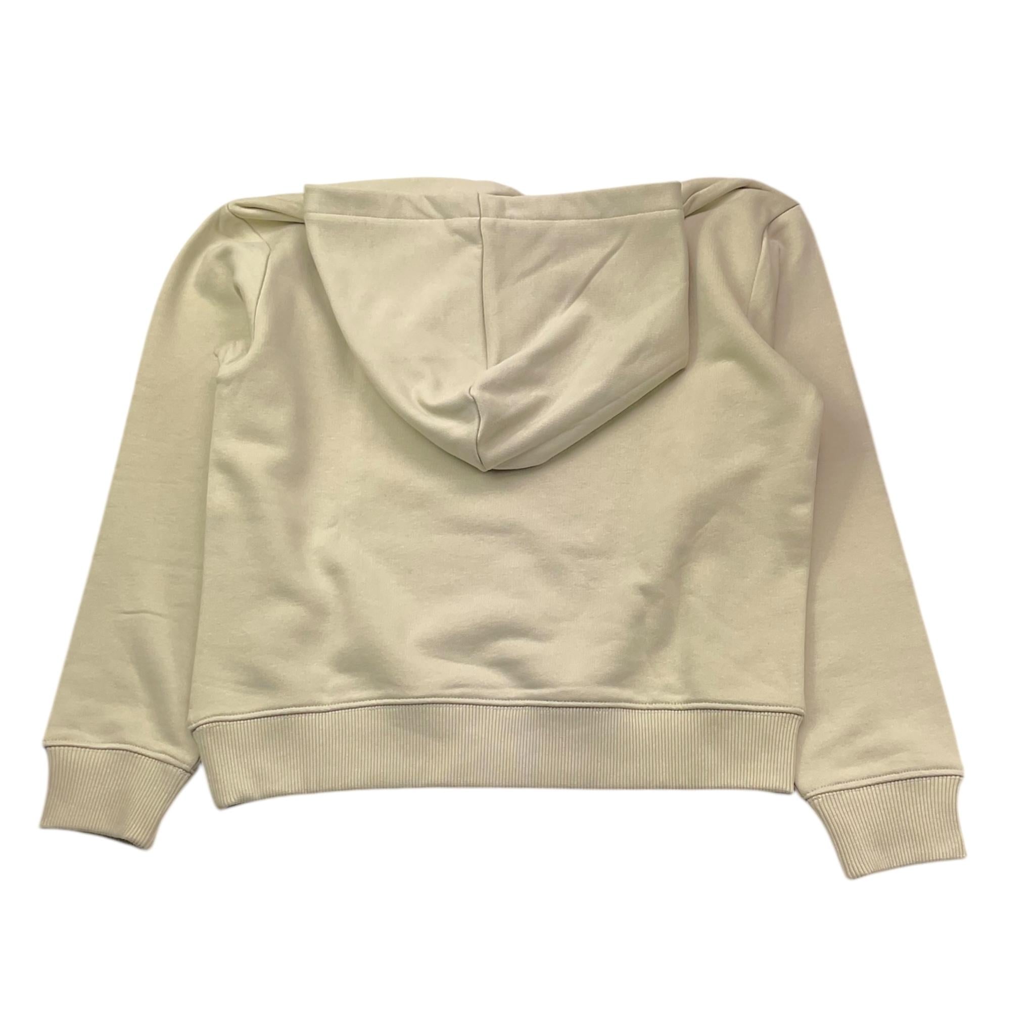 CALVIN KLEIN felpa tinta unita con cappuccio Beige per Bambino IB0IB02334 BEIGE CALVIN KLEIN 