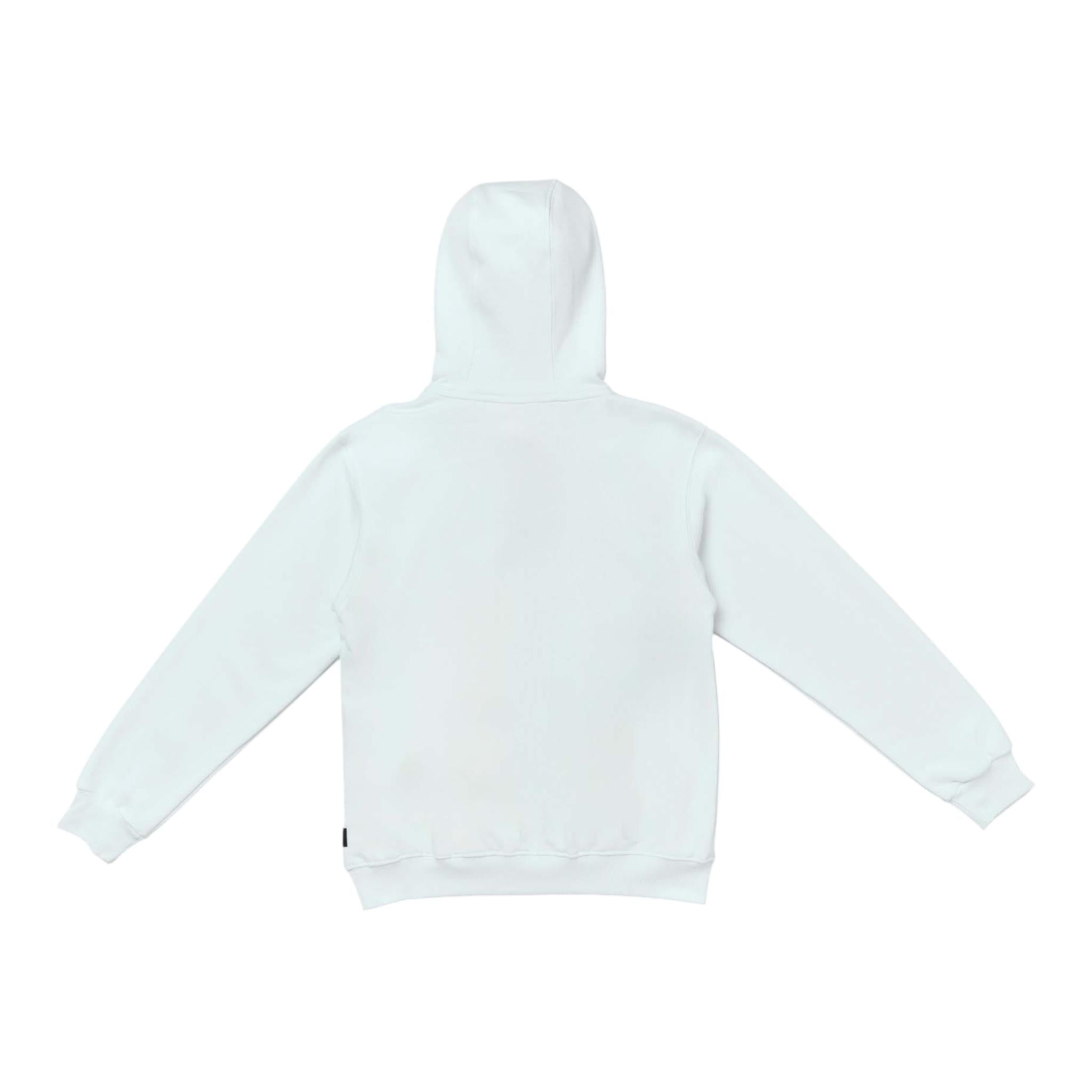 Sprayground Felpa Chiusa con Cappuccio Tinta Unita con Stampa per Bambino SPY1131WHT BIANCO SPRAYGROUND 