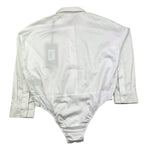 JOHN RICHMOND camicia body manica lunga tinta unita Bianco per Bambina RGA25048CA BIANCO JOHN RICHMOND 