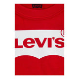 Levi'S T-Shirt Girocollo Tinta Unita con Logo per Bambino 6E8157JXX ROSSO LEVI'S 