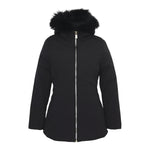 YES ZEE giubbino tinta unita con zip e cappuccio Nero per Bambina 3082 NERO YES ZEE 