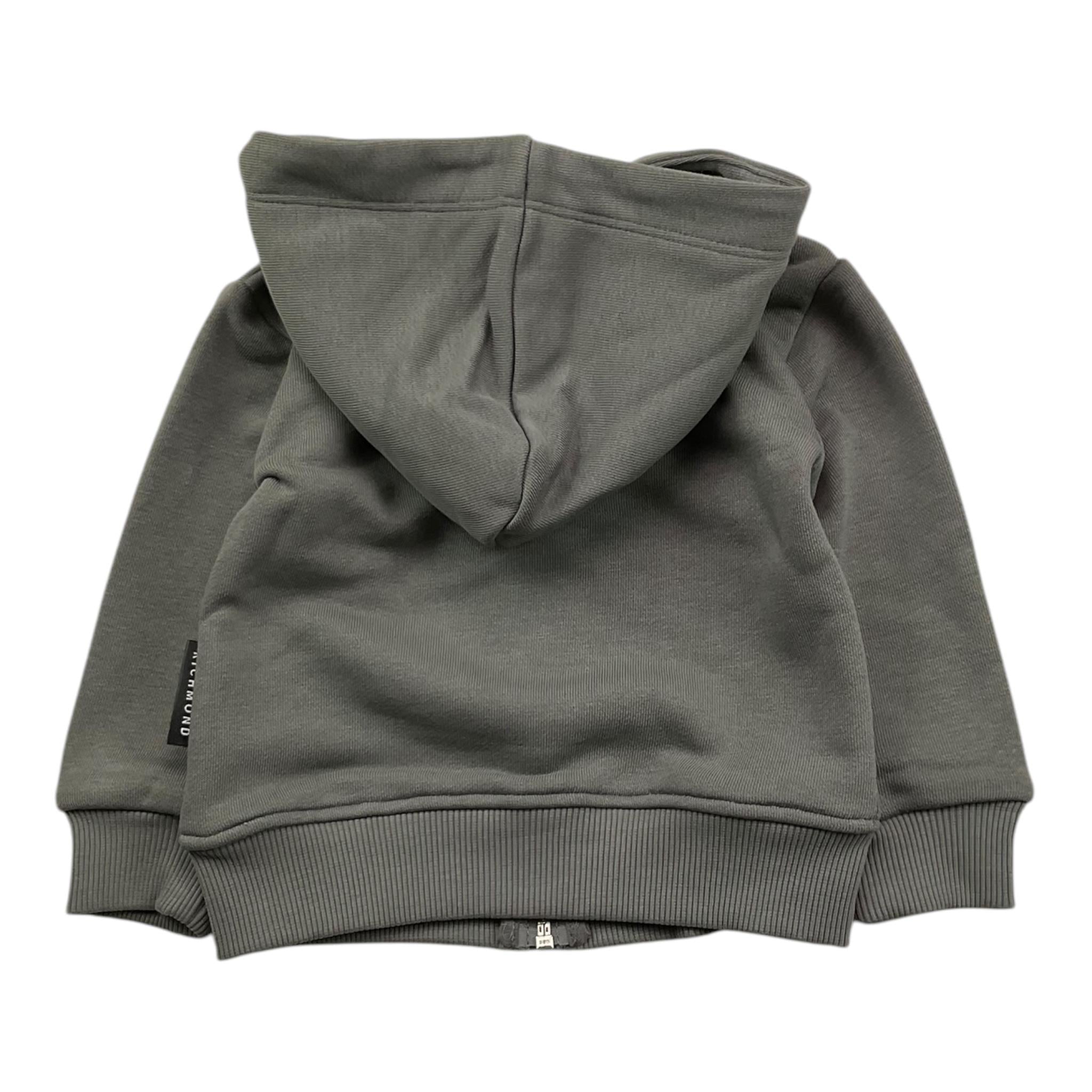 JOHN RICHMOND felpa tinta unita con cappuccio e zip Grigio per Neonato RIA25082FE GRIGIO JOHN RICHMOND 