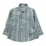 Manuel Ritz Camicia Manica Lunga Fantasia A Righe per Neonato MR3116J BIANCO MANUEL RITZ 