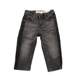 CESARE PACIOTTI jeans tinta unita con girovita regolabile Nero per Bambino PTP5361BX NERO CESARE PACIOTTI 