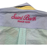 Saint Barth Camicia Manica Lunga Multicolor per Bambina SEERSUCKER MULTICOLOR SAINT BARTH 