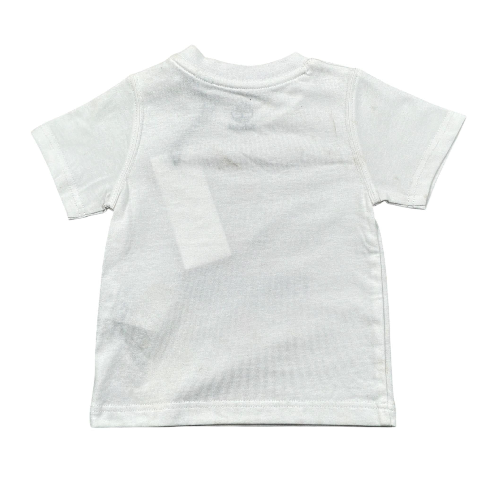 Timberland T-Shirt tinta unita con Stampa Bianco per Neonato T60106 BIANCO TIMBERLAND 