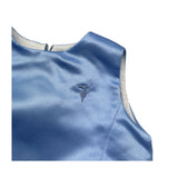 Trussardi Abito Giromanica Tinta Unita per Neonata TIP26118VE AZZURRO TRUSSARDI 