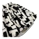 TWINSET gonna tinta unita logata Nero per Bambina 232GJ2252 NERO TWINSET 