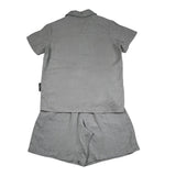 John Richmond Completo 2 Pezzi Camicia-Bermuda Tinta Unita per Bambino RBP26213CL GRIGIO JOHN RICHMOND 
