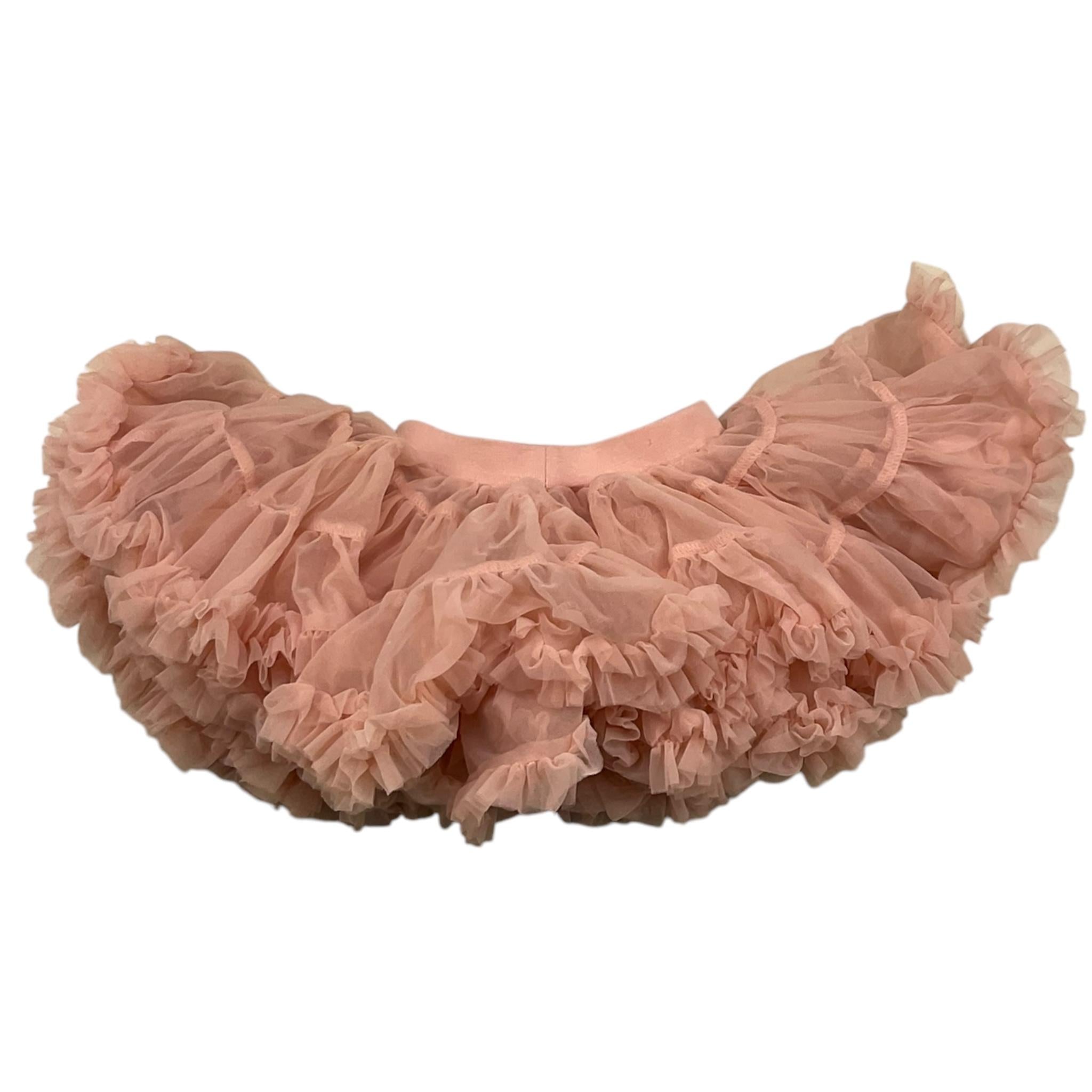 ANGEL'S FACE gonna tinta unita in tulle Rosa per Neonata AF218086 ROSA ANGEL'S FACE 