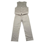 New Gereration Completo 2 Pezzi Gilet-Pantalone Beige per Neonato 42631N BEIGE NEW GERERATION 