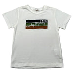 Le Bebe T-Shirt Girocollo Tinta Unita con Stampe per Bambino LBB5011J BIANCO LE BEBE 