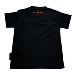 John Richmond T-Shirt Girocollo Tinta Unita con Stampa per Neonato RIP25014TSX NERO JOHN RICHMOND 