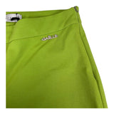 Gaelle Pantalone Tinta Unita con Girovita Regolabile Verde Acido per Bambina
