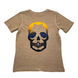 Zadig&Voltaire T-Shirt Girocollo Tinta Unita Con Stampa Sabbia Per Bambino
