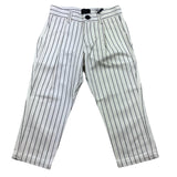 Fay Pantalone Tinta Unita Fantasia A Righe Bianco Per Bambino