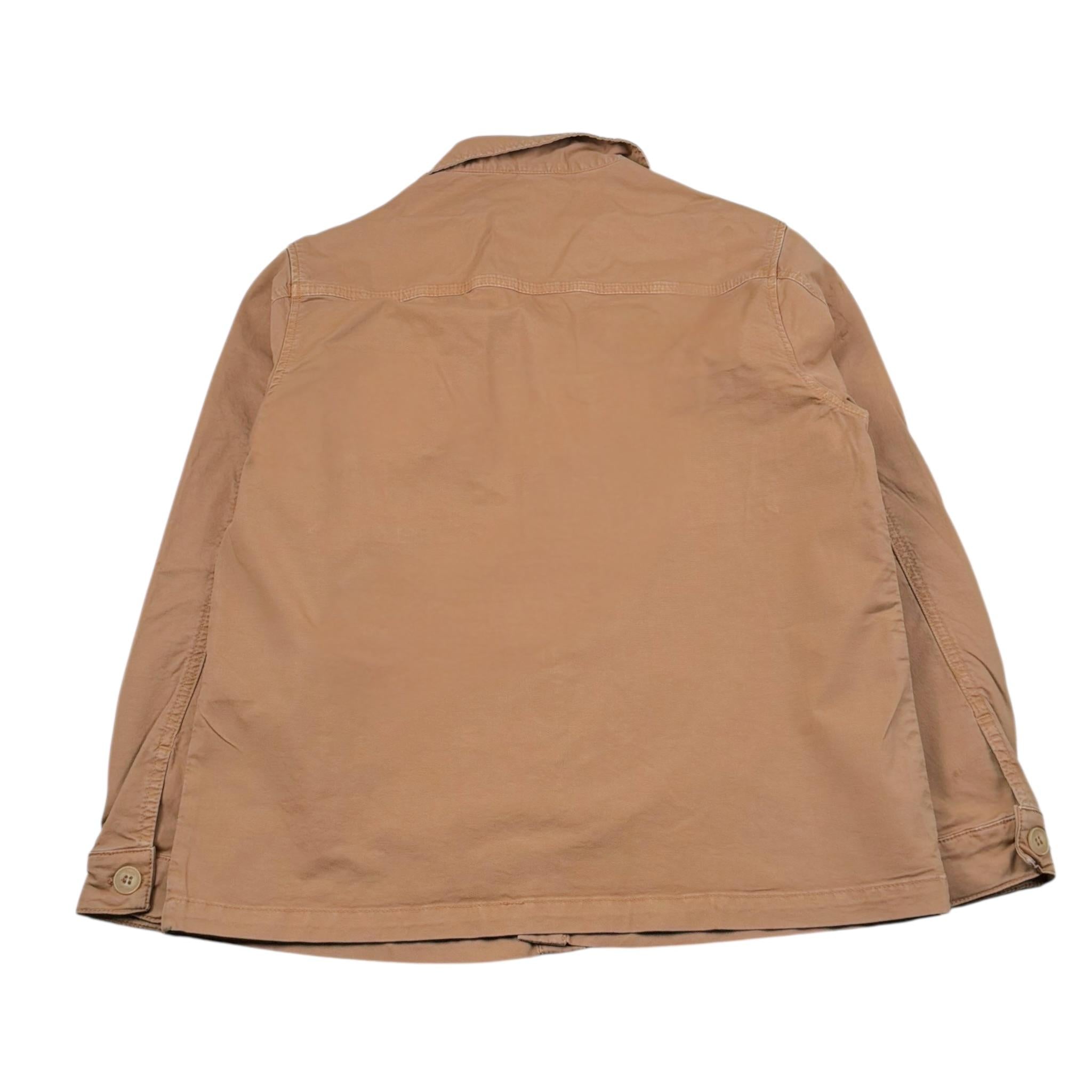 Please Camicia Tinta Unita con Bottoni per Bambino JB17132B72 CAMMELLO PLEASE 