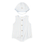 Mayoral Completo 2 Pezzi Pagliaccetto-Cappello per Neonato 16033 BIANCO MAYORAL 