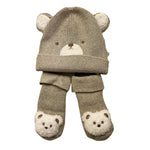 MAYORAL set cappello-babbucce tinta unita  Beige per Neonata 9770 BEIGE MAYORAL 