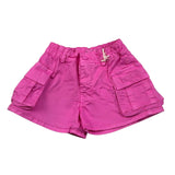 Dusty Color Short Tinta Unita con Elastic In Vita per Bambina DJWS5015SH FUXIA DUSTY COLOR 