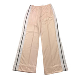 Palm Angels Pantalone Tinta Unita Modello A Palazzo con Logo per Bambina PGCJ006S23 ROSA PALM ANGELS 