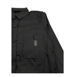 Madd Camicia Manica Lunga tinta unita Nero per Bambino MAI2005 NERO MADD 