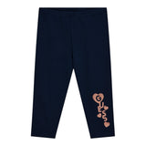 Guess Leggina Tinta Unita con Stampa per Bambina K5GB03J1314 BLU GUESS 