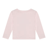 BillIEBLUSH shirt girocollo tinta unita con stampa  Rosa per Neonata U20645 ROSA BillIEBLUSH 