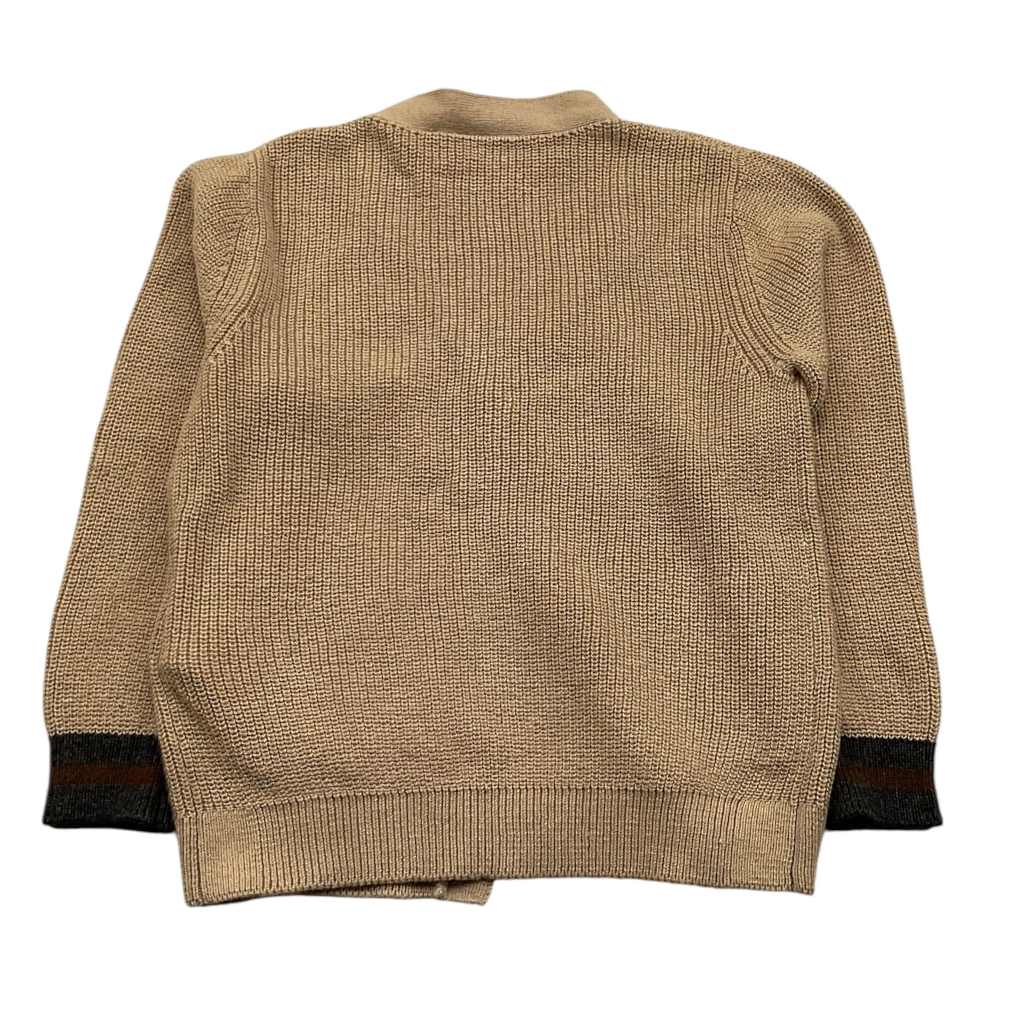 MANUEL RITZ cardigan tinta unita con taschini Beige per Neonato MR2720 BEIGE MANUEL RITZ 