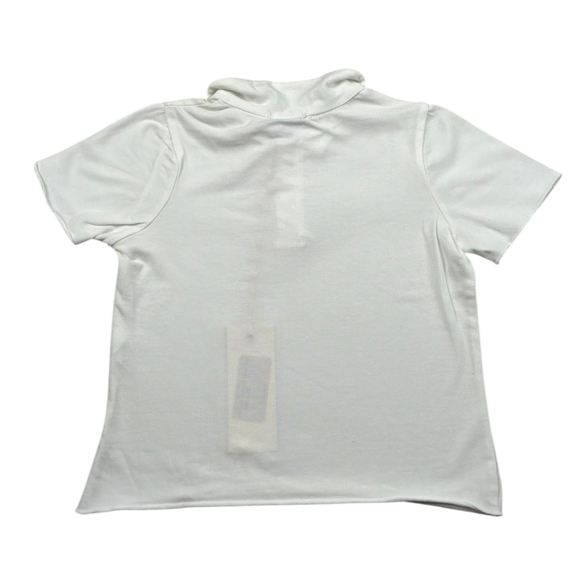 Zero Ampere Polo Mezza Manica Tinta Unita per Neonato POLON BIANCO ZERO AMPERE 