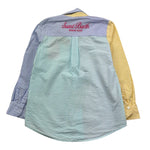 Saint Barth Camicia Manica Lunga Multicolor per Bambina SEERSUCKER MULTICOLOR SAINT BARTH 