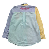 Saint Barth Camicia Manica Lunga Multicolor per Bambina SEERSUCKER MULTICOLOR SAINT BARTH 