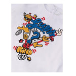 GUESS shirt girocollo tinta unita con stampa Bianco per Neonato I4YI02K8HM4 BIANCO GUESS 