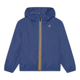 K-Way Giubbino Tinta Unita con Cappuccio per Bambino K61336WX BLU K-WAY 