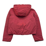K-WAY giubbino tinta unita con zip e cappuccio Bordeaux per Bambino K7142QW BORDEAUX K-WAY 