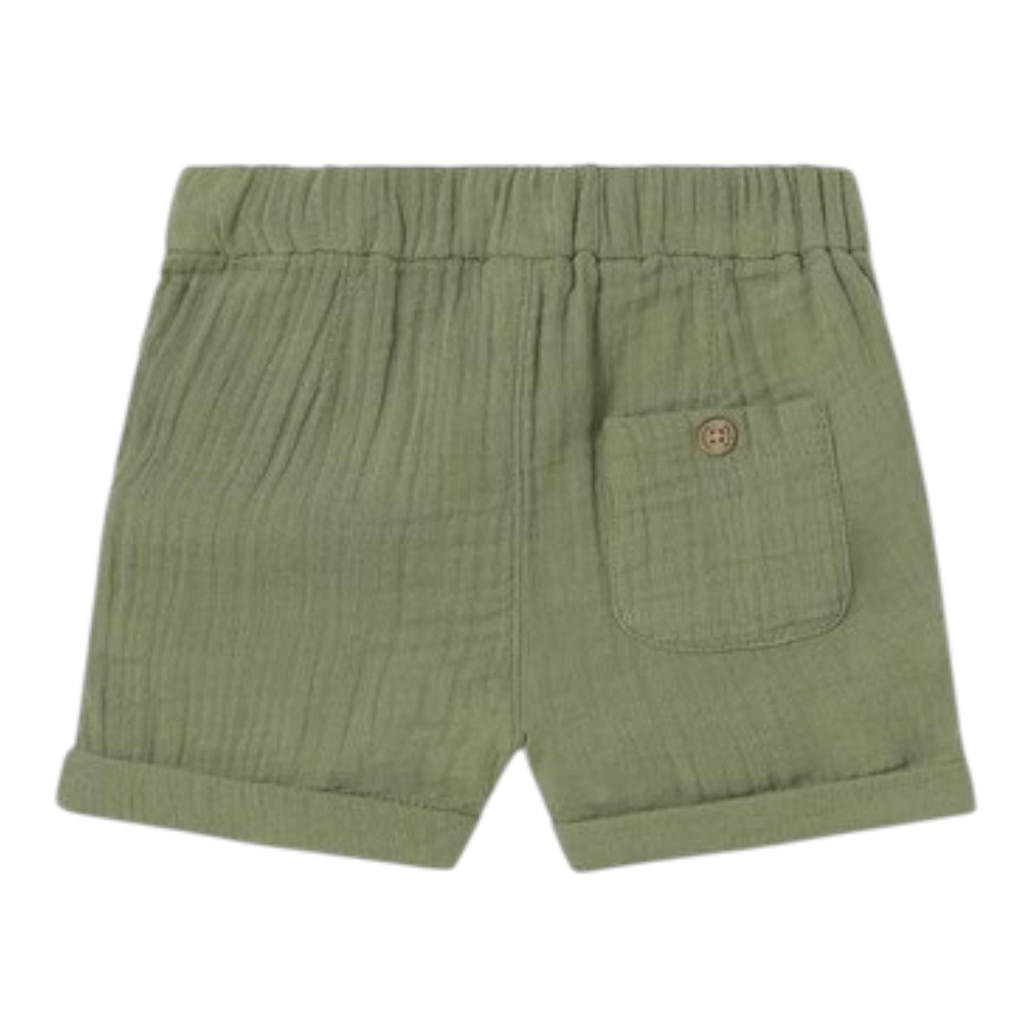 Mayoral Bermuda Tinta Unita con Elastico In Vita per Neonato 1241 VERDE MAYORAL 