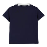 Fay T-Shirt Girocollo con Stampa Tinta Unita per Bambino FW8P91X BLU FAY 