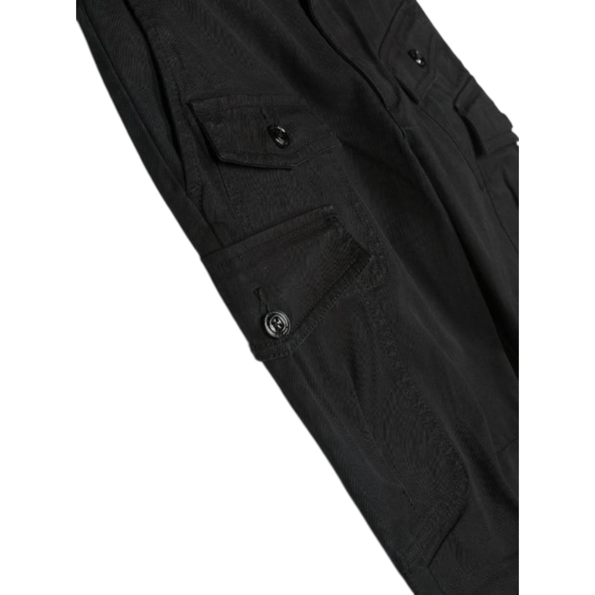 Diesel Pantalone Tinta Unita con Tasconi per Bambino J01427 NERO DIESEL 