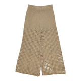 Twinset Pantalone Tinta Unita Traforato per Bambina 251GJ3432 ORO TWINSET 